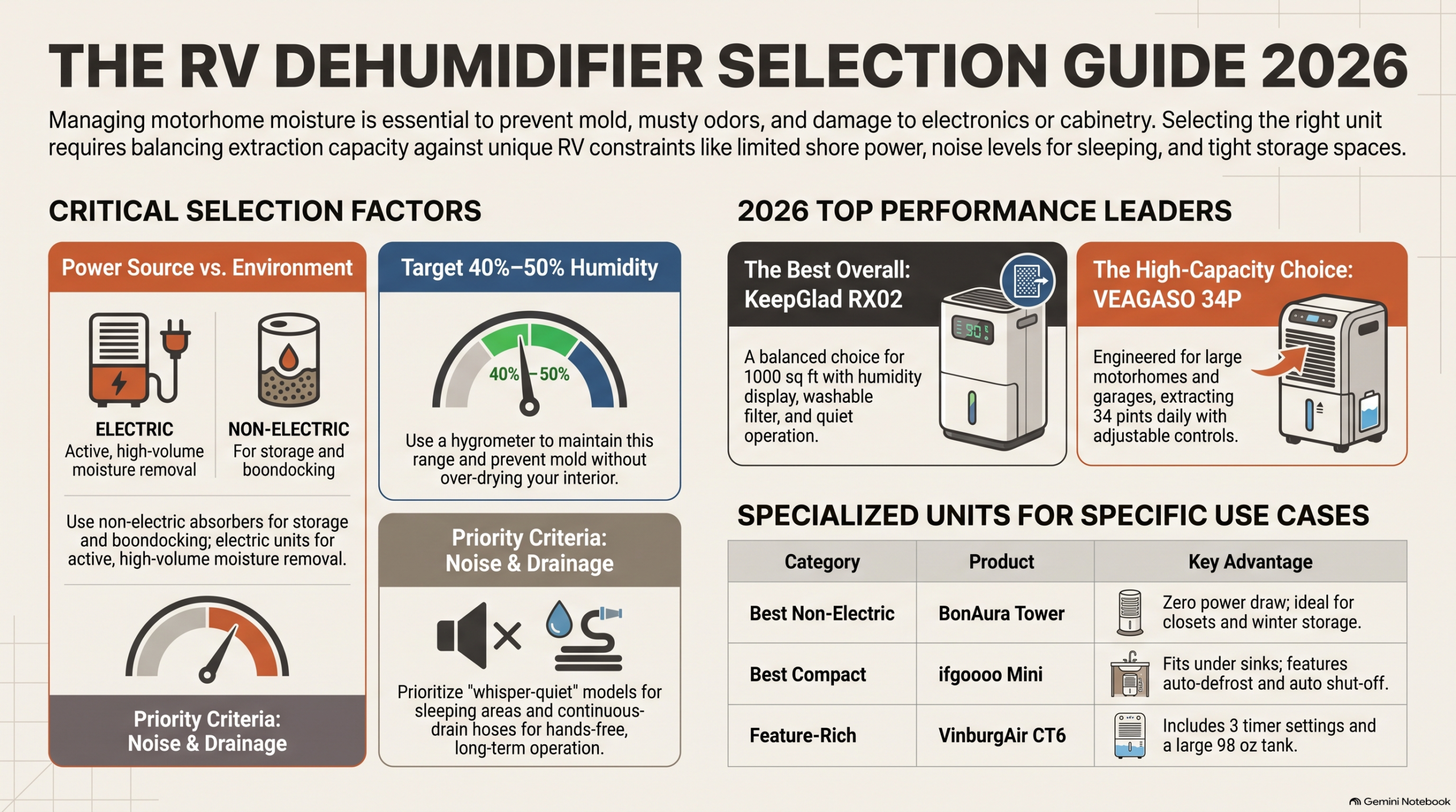 best rv dehumidifier