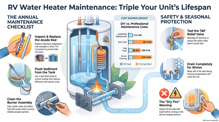 rv water heater maintenance