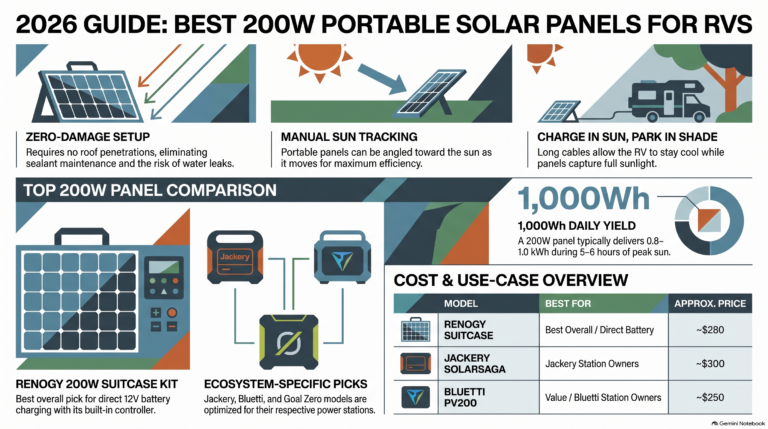 best portable rv solar