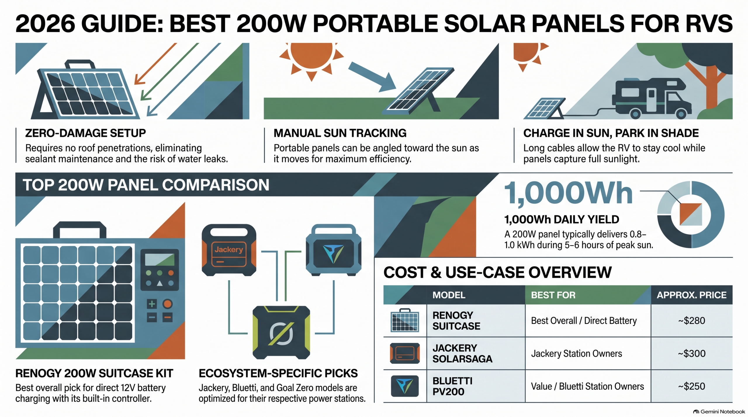 best portable rv solar