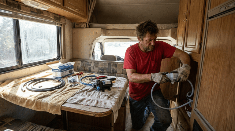 rv water pump repair