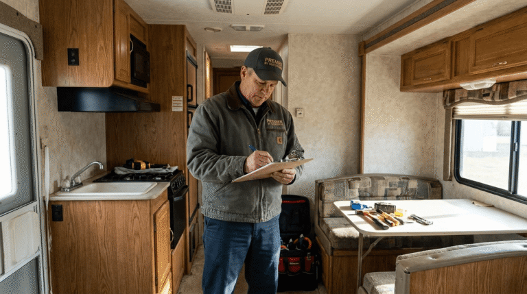 rv inspector inside a class c