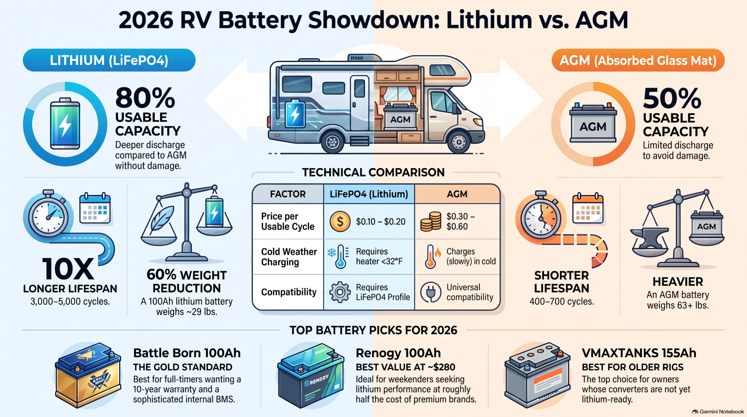 rv battery comparison