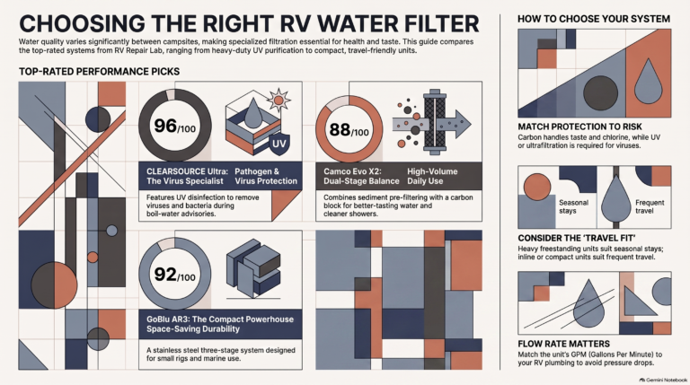 best rv water filter