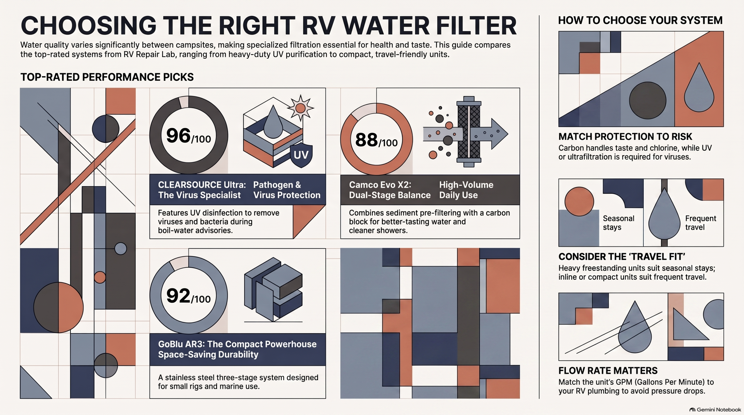 best rv water filter