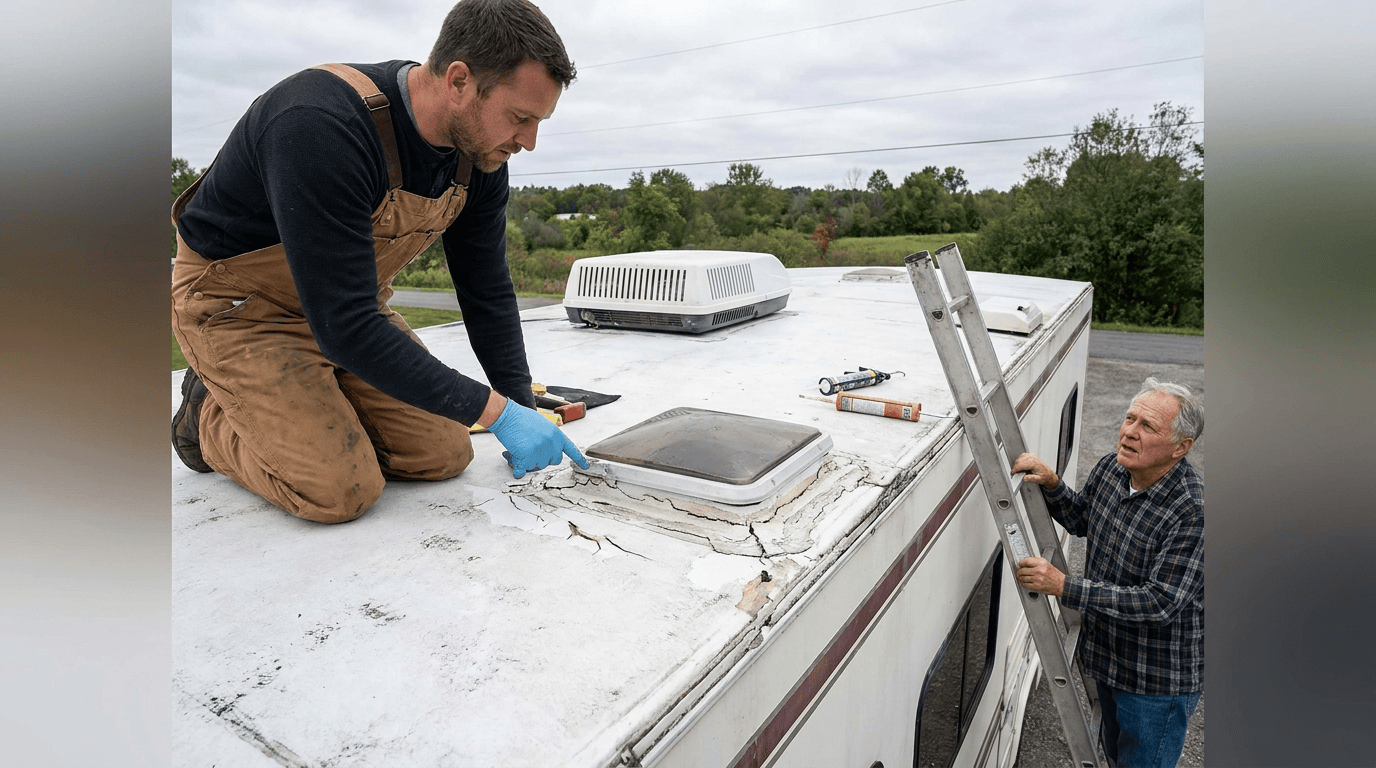 rv roof repair